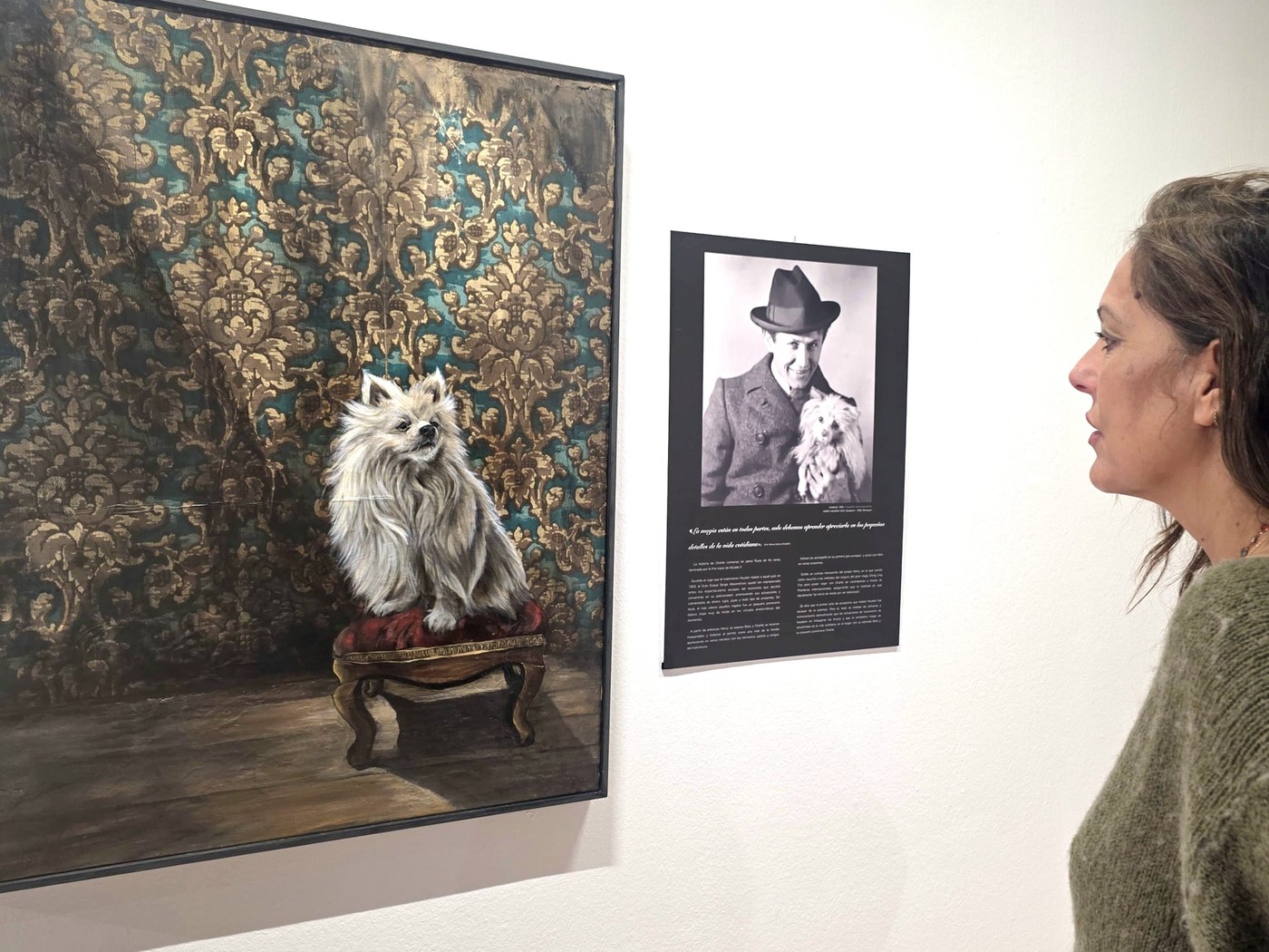 Exposición "Perros y Genios" en Pozuelo