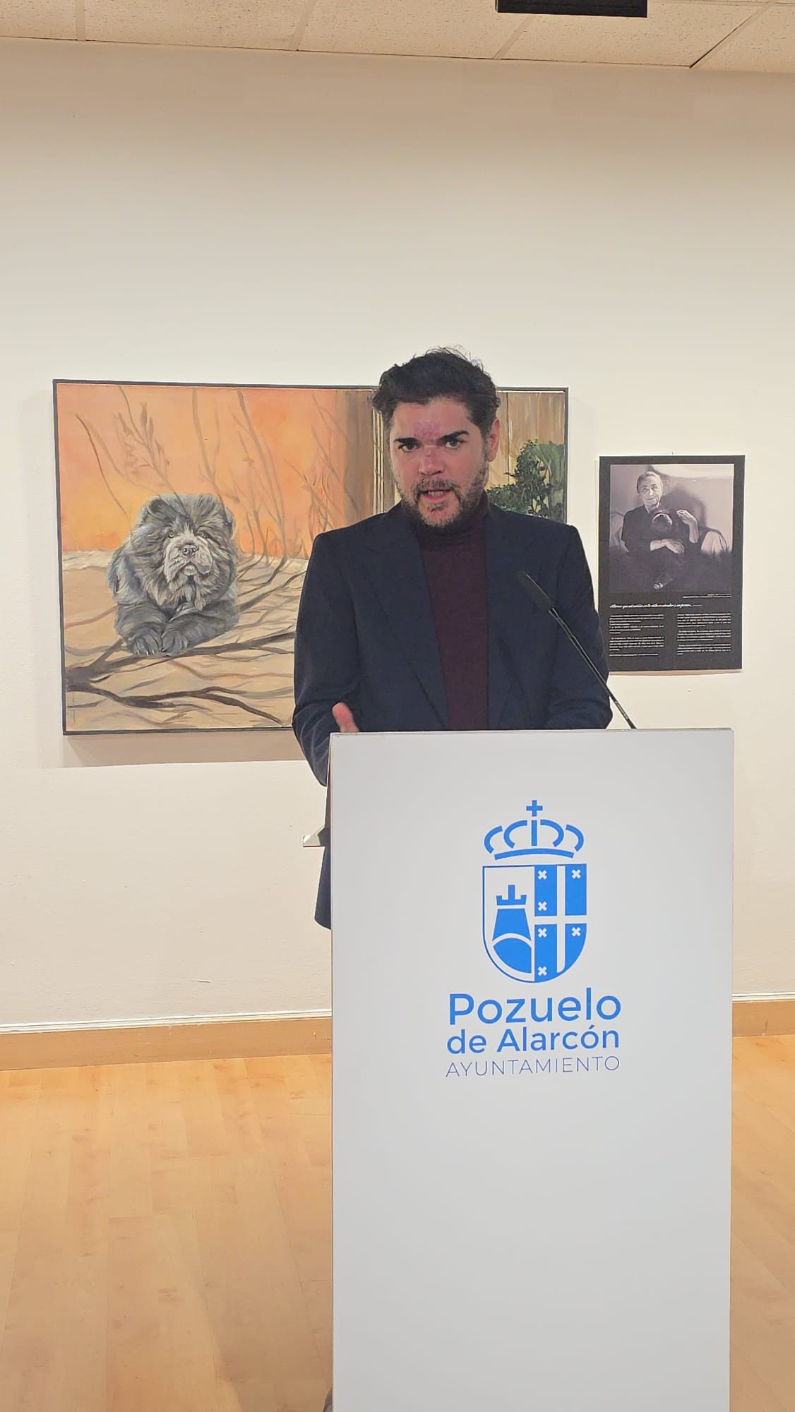 Exposición "Perros y Genios" en Pozuelo