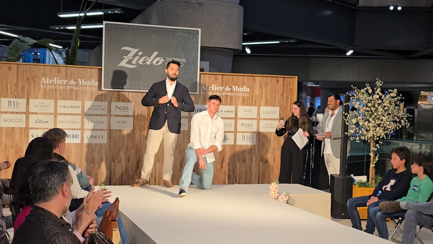 Desfile de moda en Zielo Shopping Pozuelo