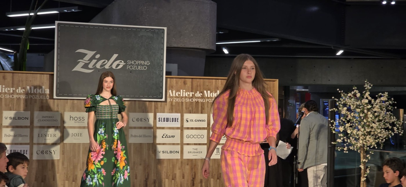 Desfile de moda en Zielo Shopping Pozuelo