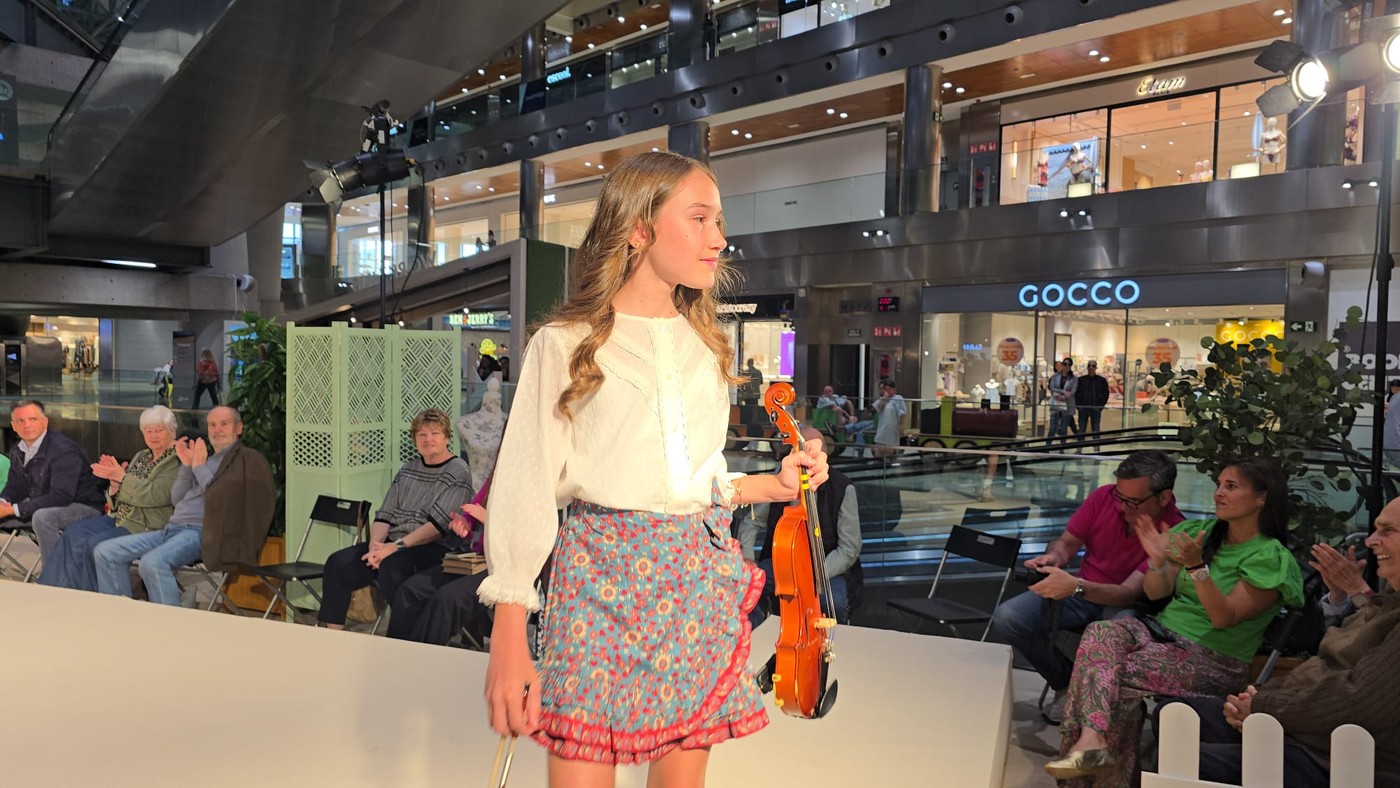 Desfile de moda en Zielo Shopping Pozuelo