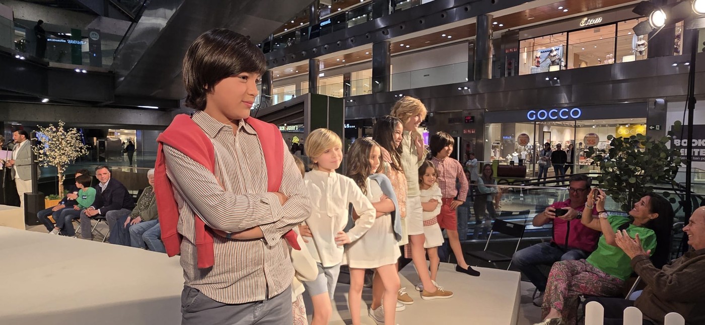 Desfile de moda en Zielo Shopping Pozuelo