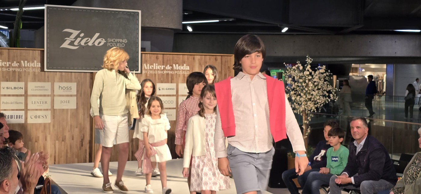 Desfile de moda en Zielo Shopping Pozuelo