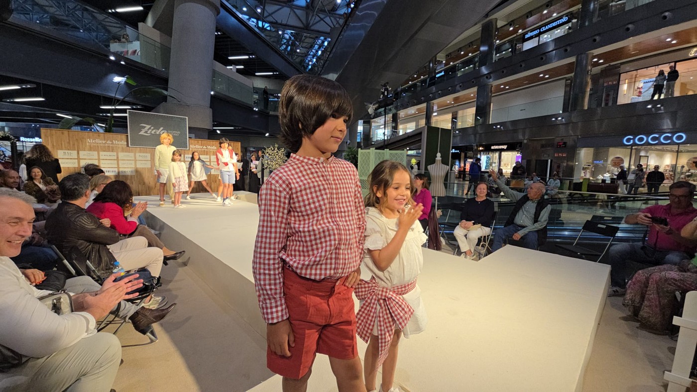 Desfile de moda en Zielo Shopping Pozuelo