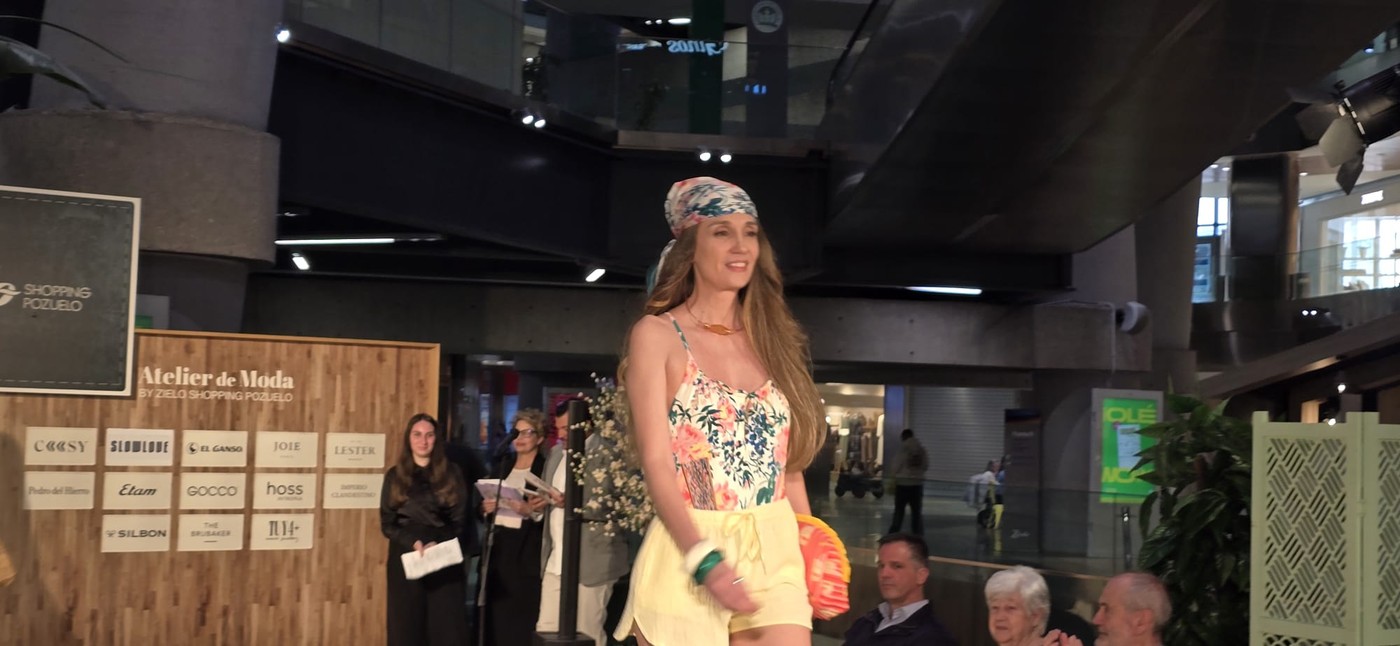 Desfile de moda en Zielo Shopping Pozuelo