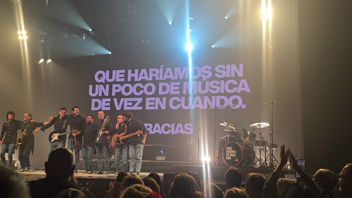 Pablo Navarro y la Brass Band