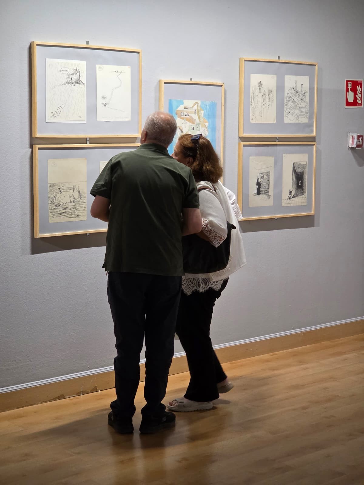 Exposición de Mingote en Pozuelo de Alarcón