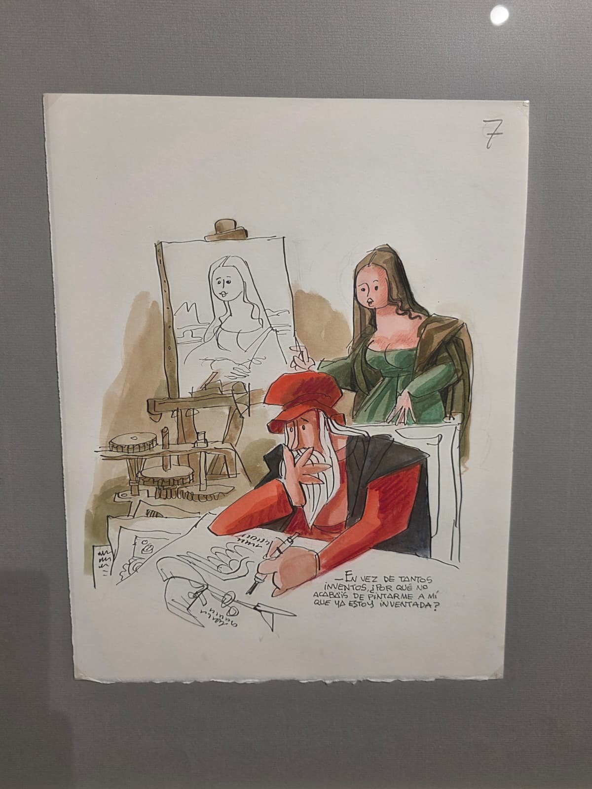 Exposición de Mingote en Pozuelo de Alarcón