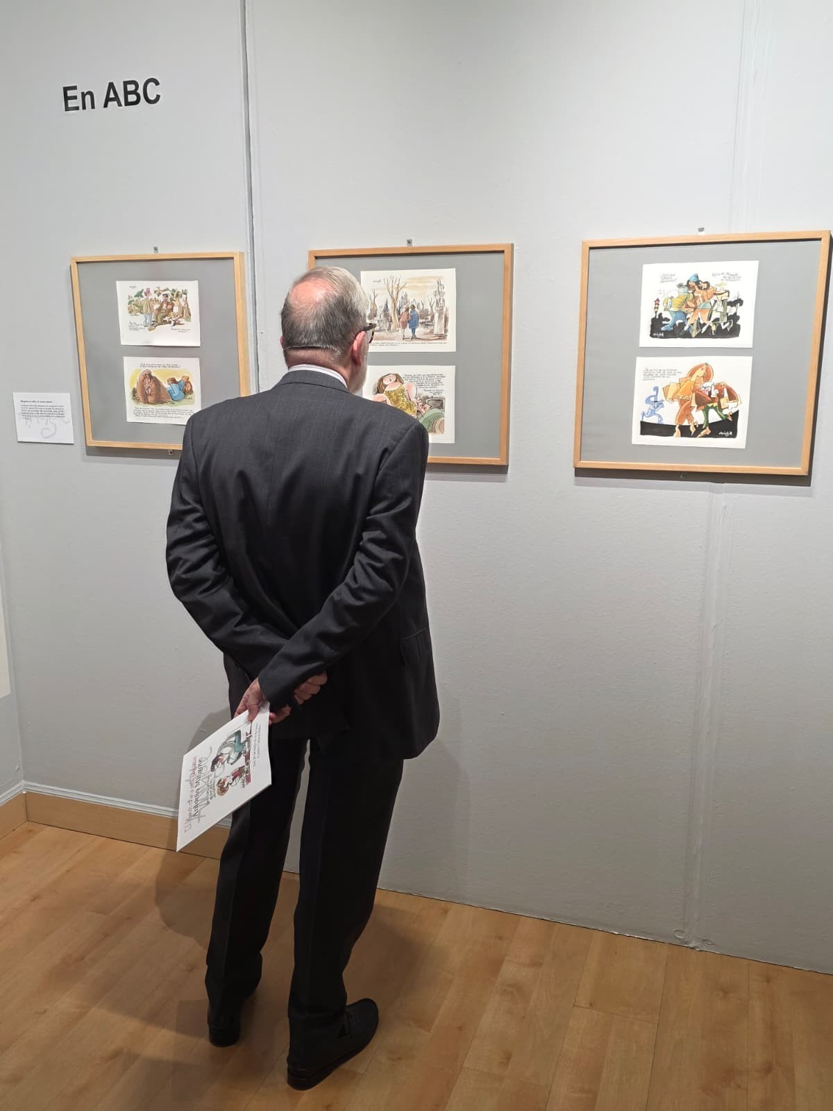 Exposición de Mingote en Pozuelo de Alarcón