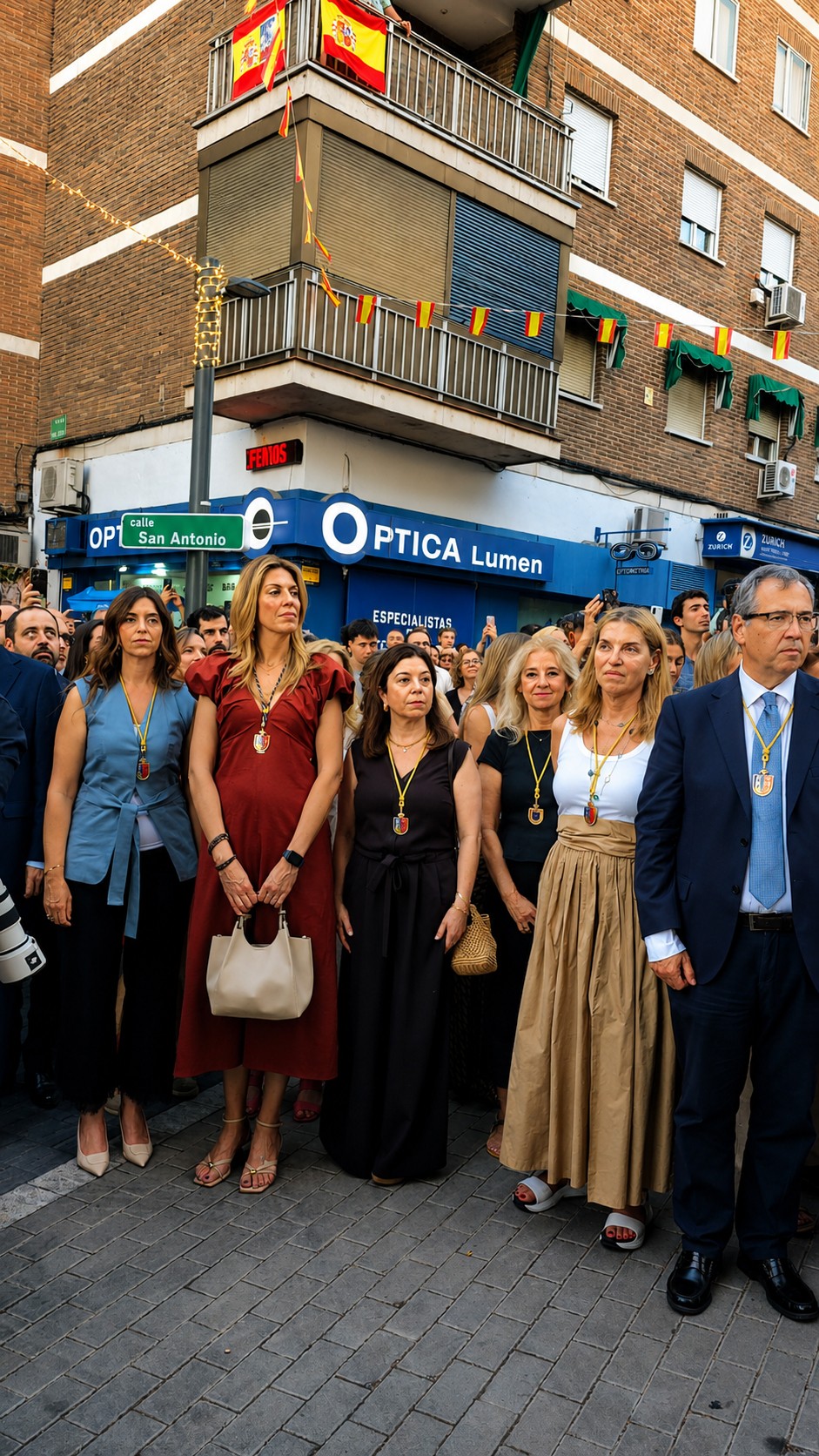 Procesión en honor de Nuestra Señora del Carmen en Pozuelo de Alarcón