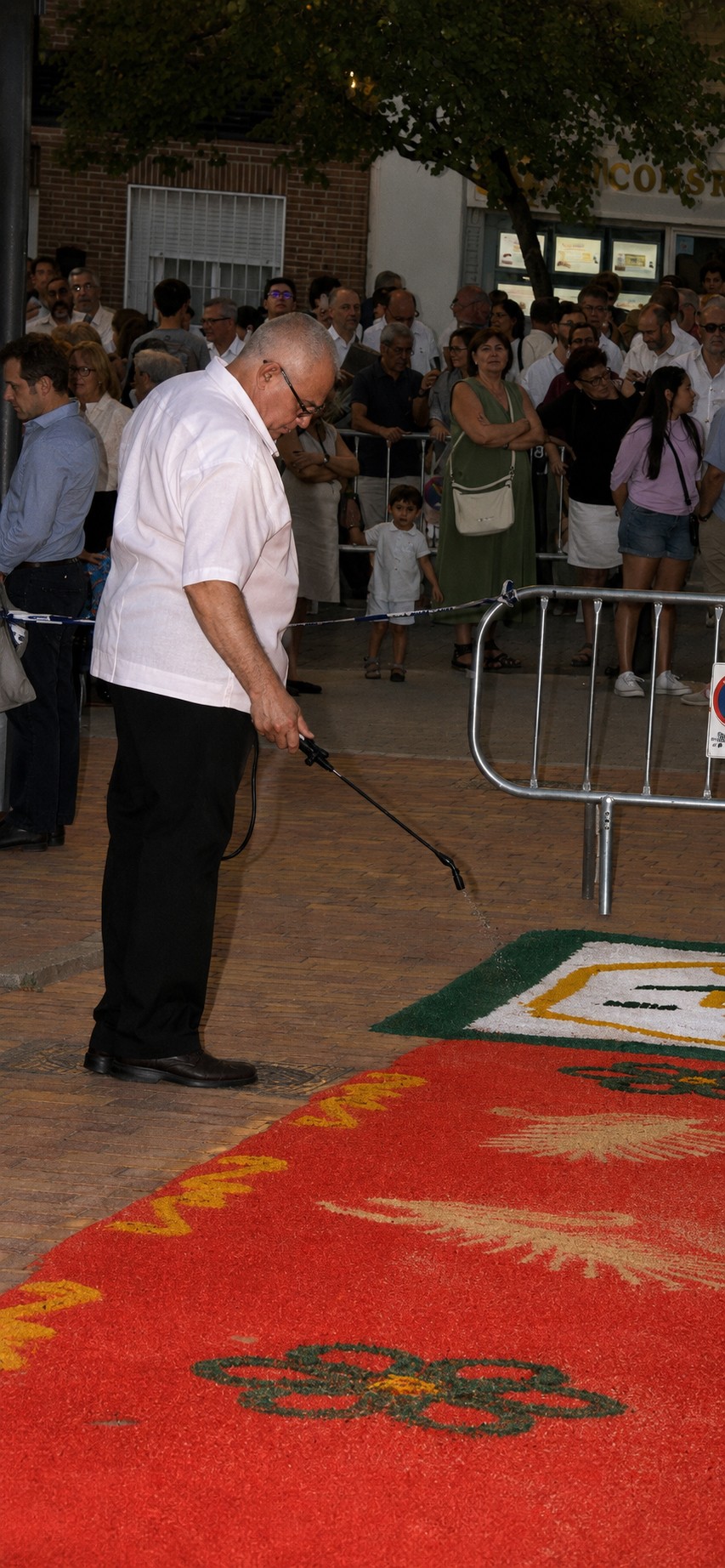 Procesión en honor de Nuestra Señora del Carmen en Pozuelo de Alarcón