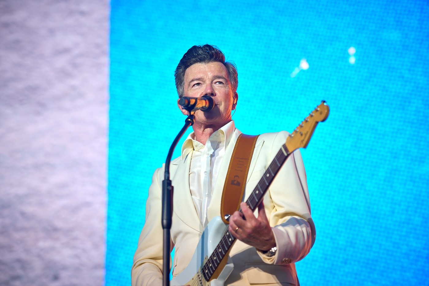Rick Astley en Noches del Botánico