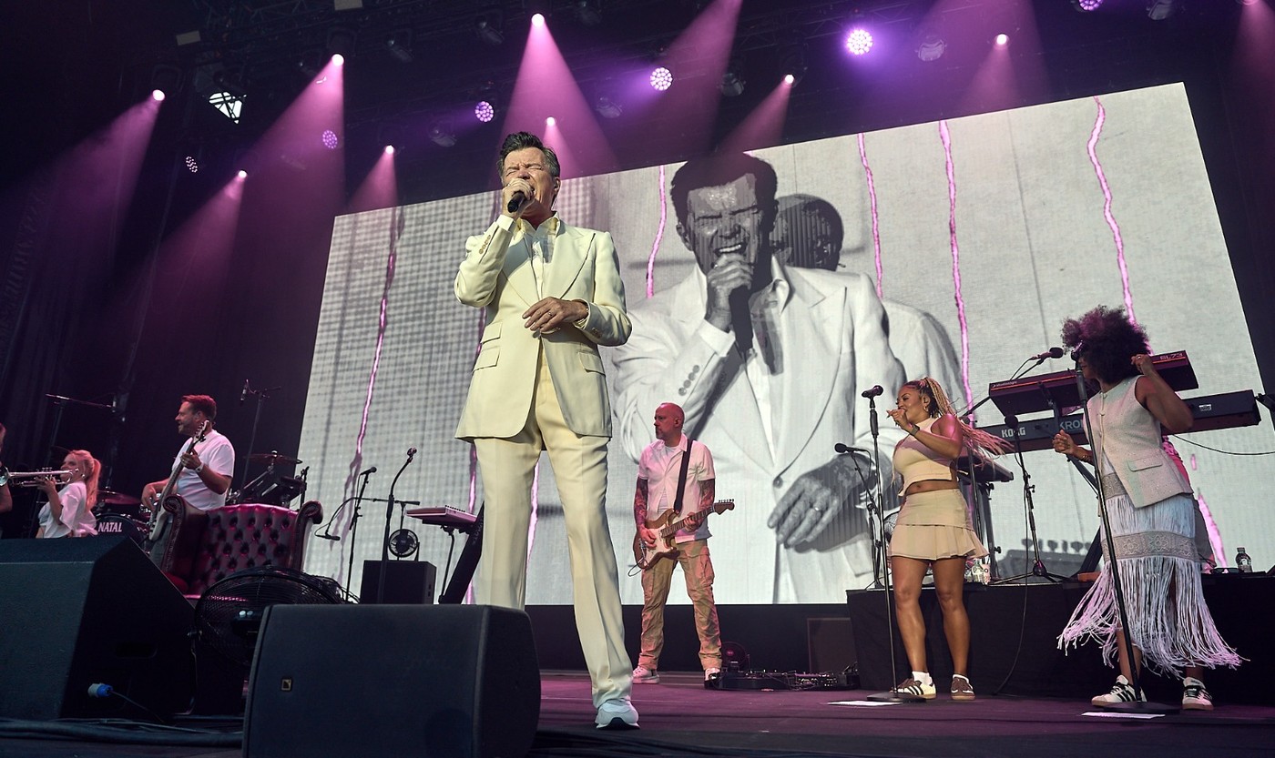 Rick Astley en Noches del Botánico
