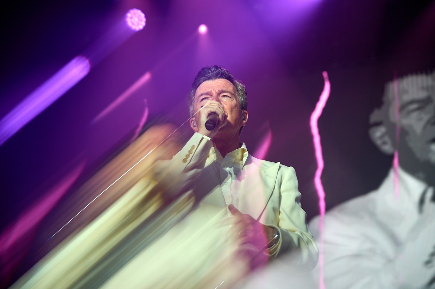 Rick Astley en Noches del Botánico