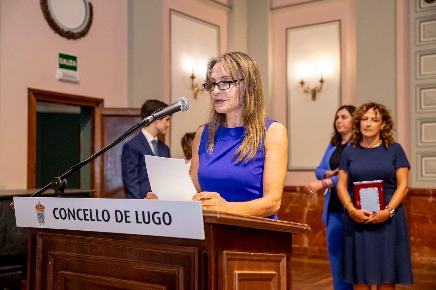 Hijo adoptivo de la Ciudad de Lugo al Periodista, Fernando Onega Lopez.