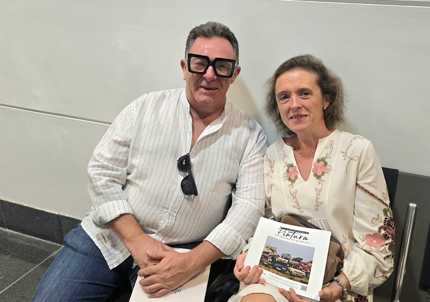 Inauguración de la exposición del Certamen Nacional de Pintura de Pozuelo