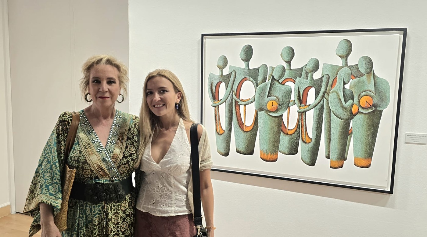 Inauguración de la exposición del Certamen Nacional de Pintura de Pozuelo