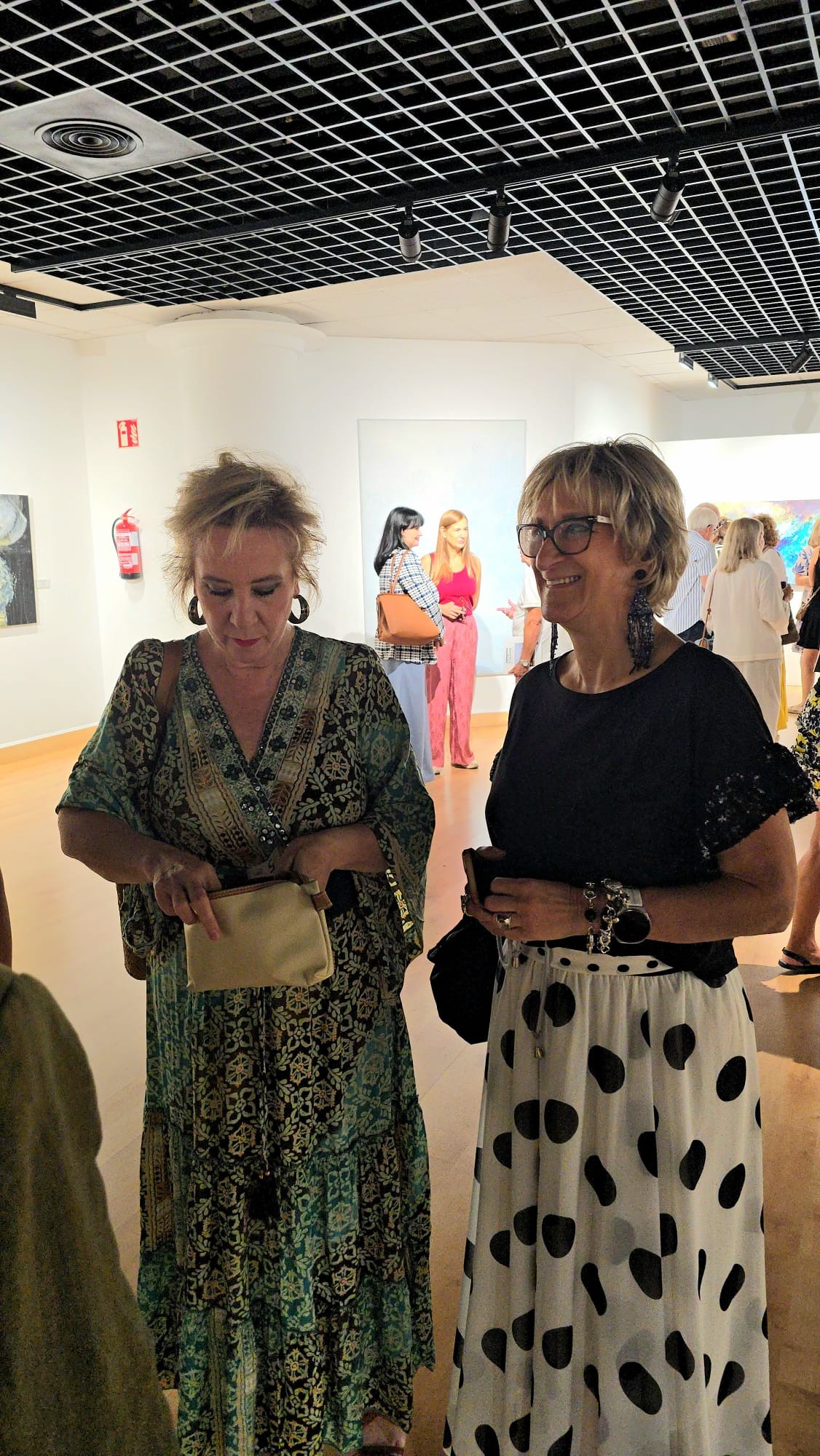Inauguración de la exposición del Certamen Nacional de Pintura de Pozuelo