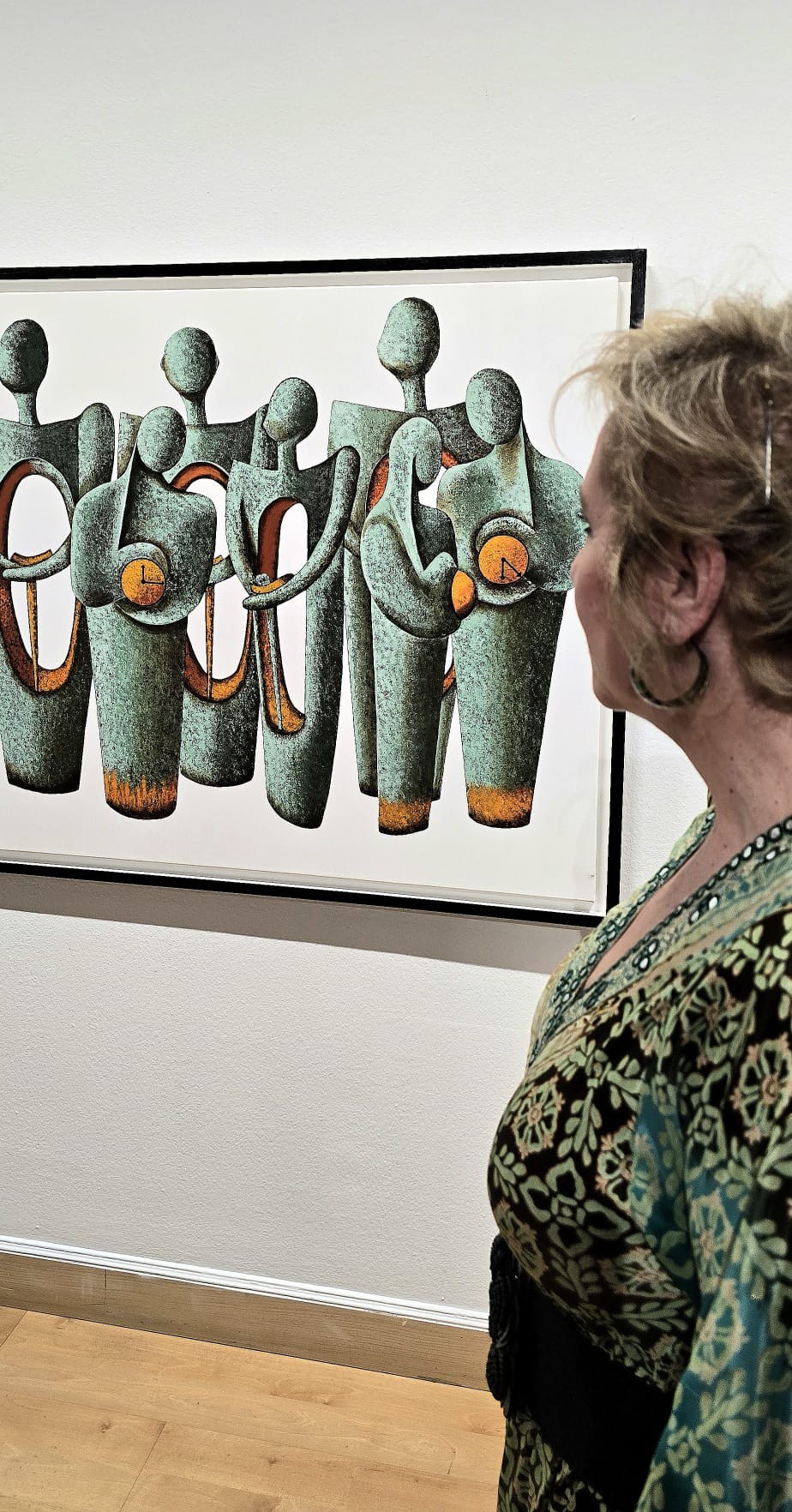 Inauguración de la exposición del Certamen Nacional de Pintura de Pozuelo