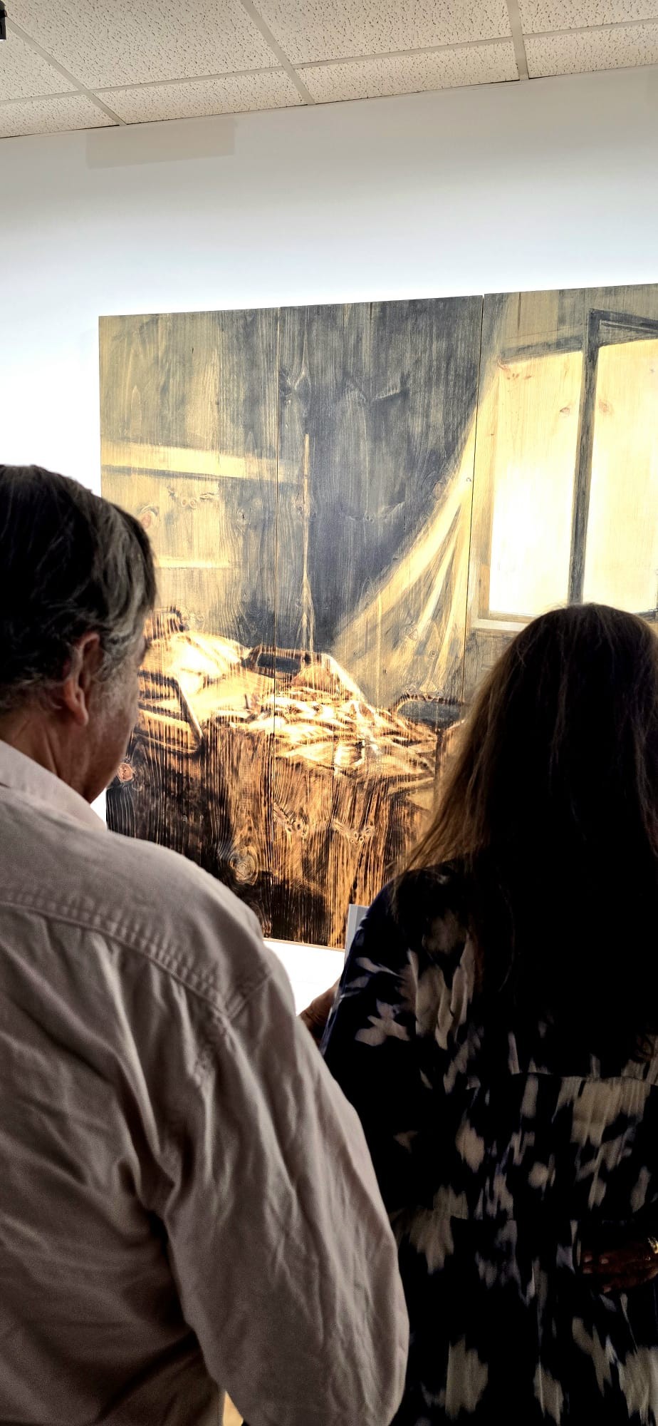 Inauguración de la exposición del Certamen Nacional de Pintura de Pozuelo
