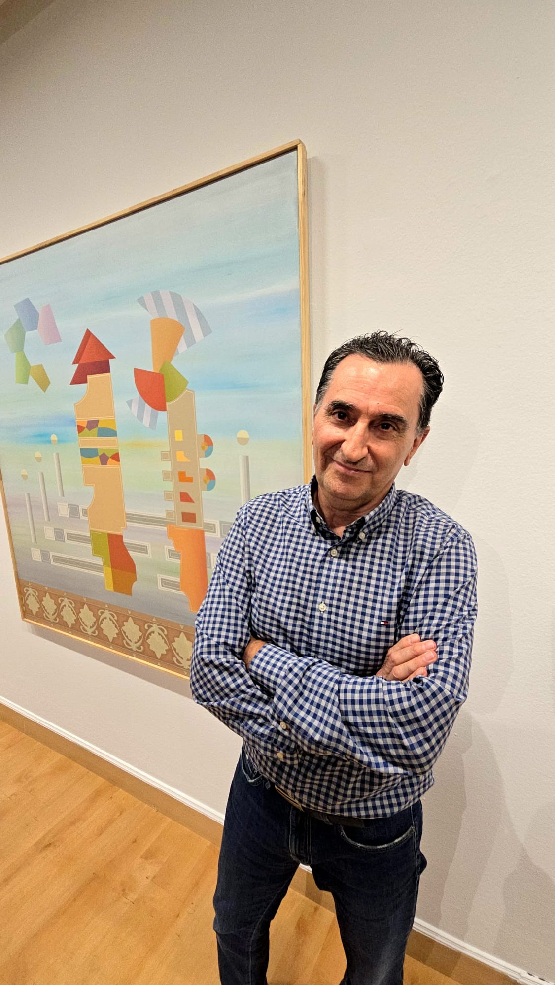 Inauguración de la exposición del Certamen Nacional de Pintura de Pozuelo