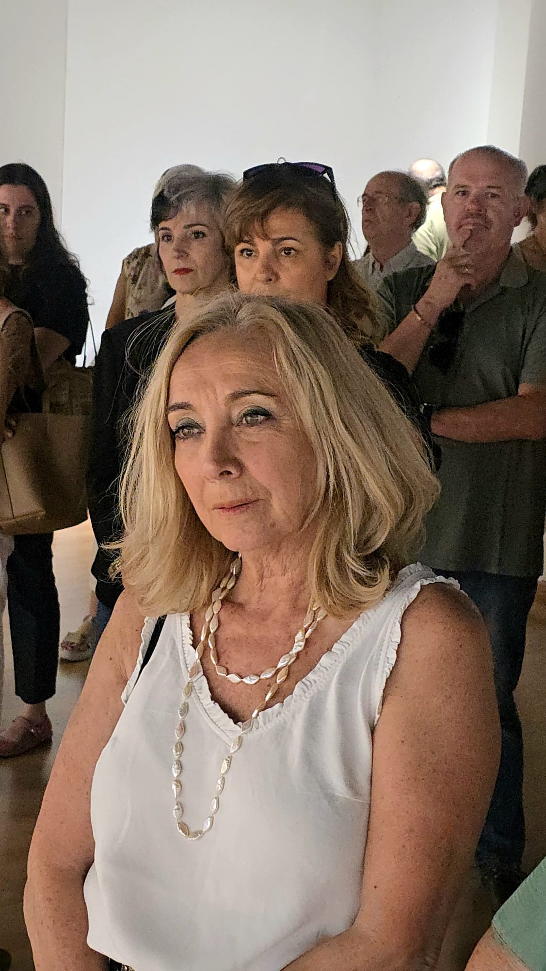 Inauguración de la exposición del Certamen Nacional de Pintura de Pozuelo